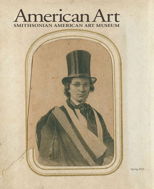 Book cover of American Art, volume 37 number 1 (Spring 2023)