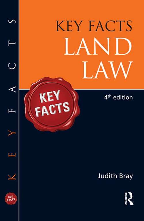 Book cover of Key Facts Land Law (4) (Key Facts)