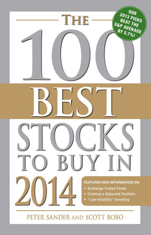 Book cover of The 100 Best Stocks to Buy in 2014