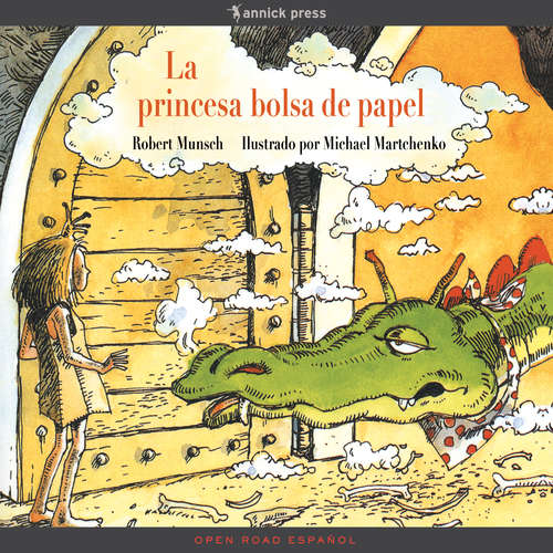 Book cover of La princesa bolsa de papel