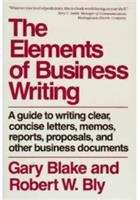 Book cover of The Elements of Business Writing