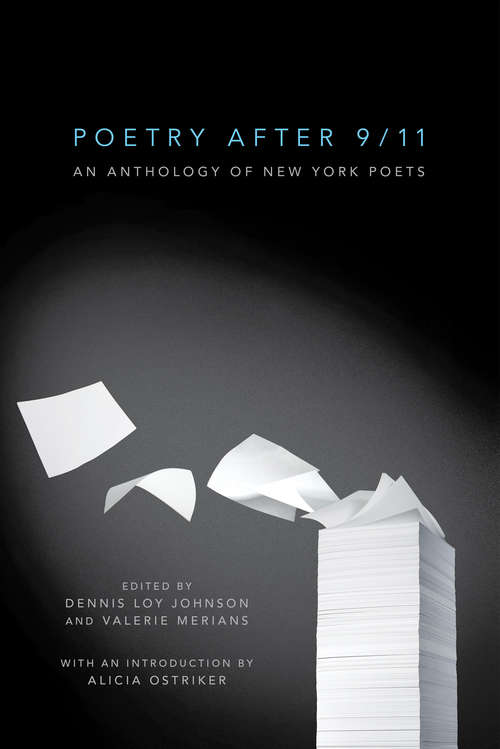 Book cover of Poetry After 9/11: An Anthology of New York Poets