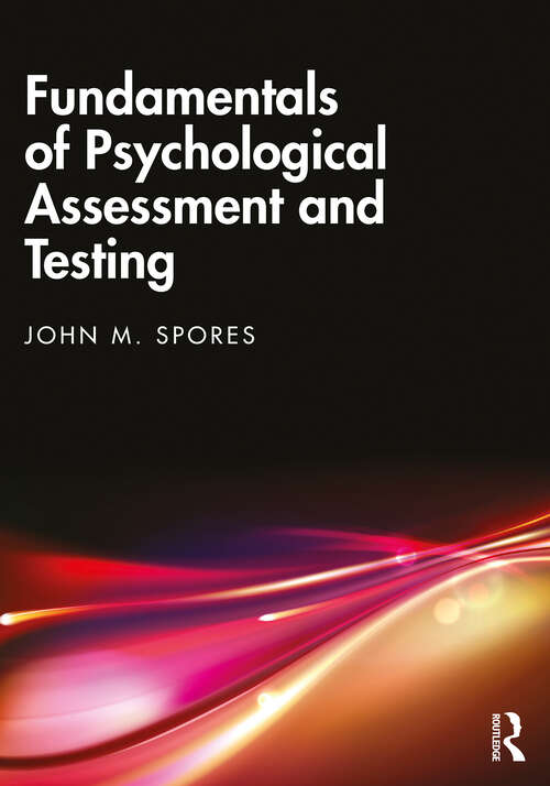 Book cover of Fundamentals of Psychological Assessment and Testing