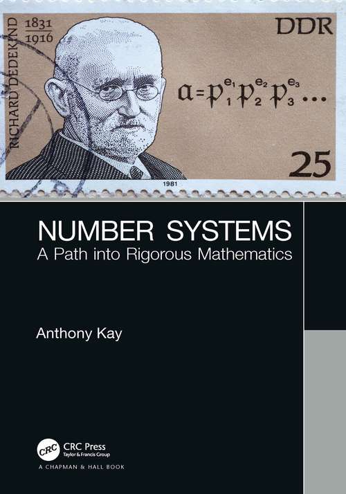 Book cover of Number Systems: A Path into Rigorous Mathematics