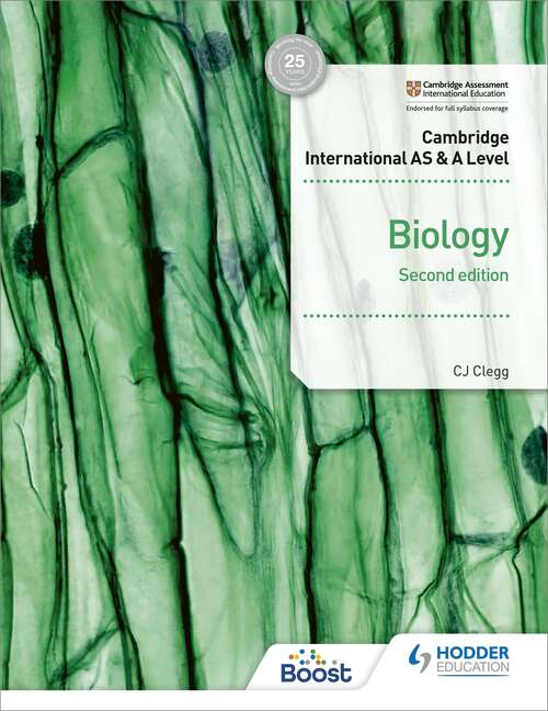 Book cover of Cambridge International AS & A Level Biology Student's Book 2nd edition