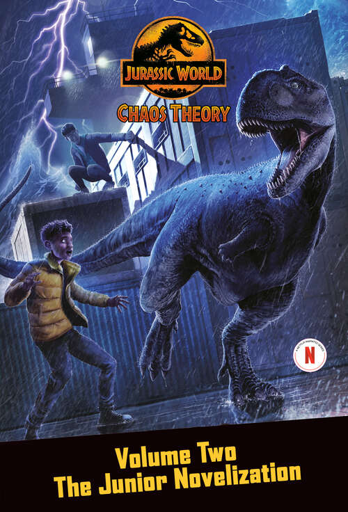 Book cover of Chaos Theory, Volume Two: The Junior Novelization (Jurassic World)