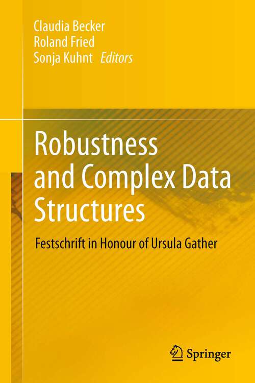 Book cover of Robustness and Complex Data Structures