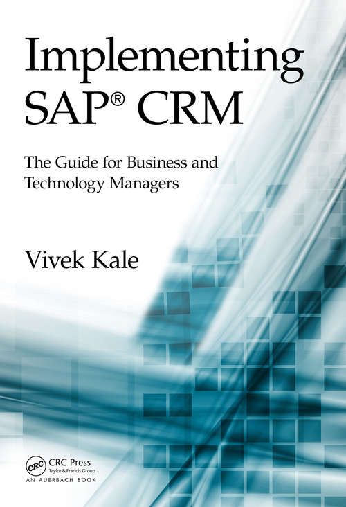 Book cover of Implementing SAP CRM: The Guide for Business and Technology Managers