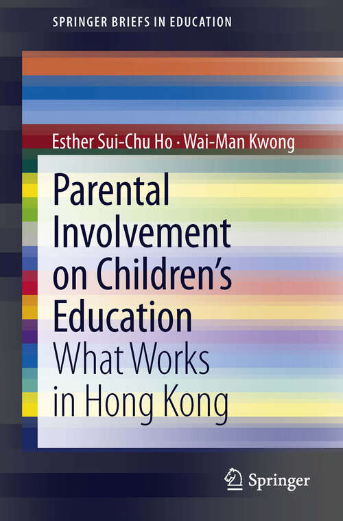 Book cover of Parental Involvement on Children’s Education