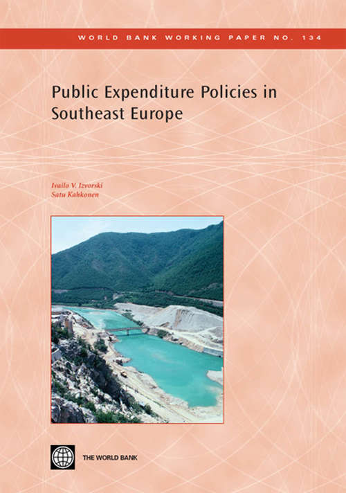 Book cover of Public Expenditure Policies in Southeast Europe