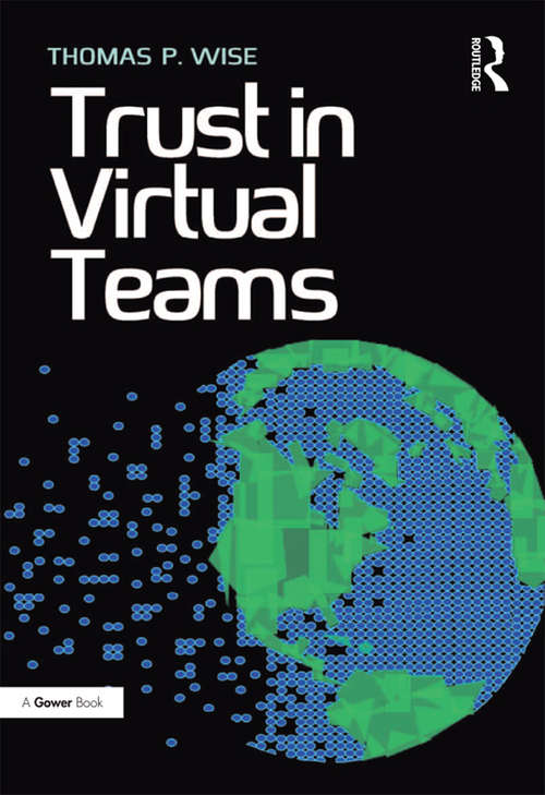 Book cover of Trust in Virtual Teams: Organization, Strategies and Assurance for Successful Projects