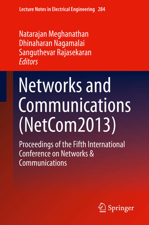 Book cover of Networks and Communications (NetCom2013)