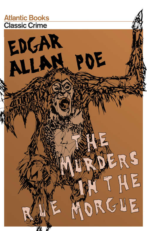 Book cover of The Murders in the Rue Morgue: Large Print (Crime Classics #5)
