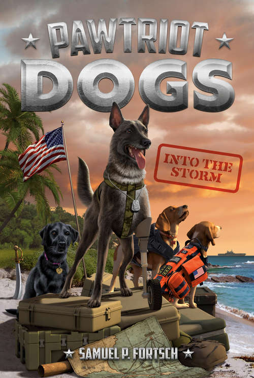 Book cover of Into the Storm #3 (Pawtriot Dogs #3)