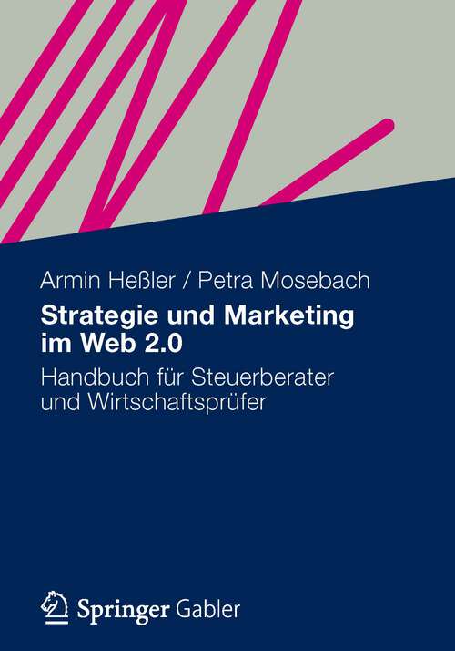 Book cover of Strategie und Marketing im Web 2.0