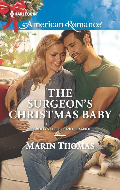 Book cover of The Surgeon's Christmas Baby