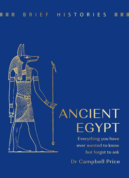 Book cover of Brief Histories: Ancient Egypt