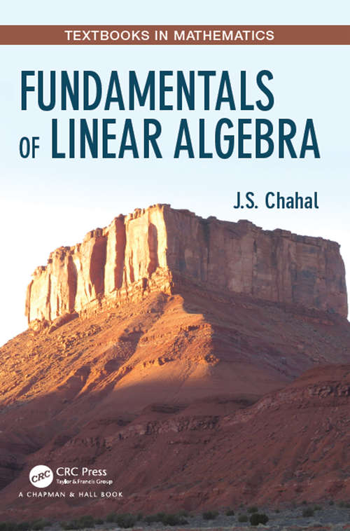 Book cover of Fundamentals of Linear Algebra (Textbooks in Mathematics)