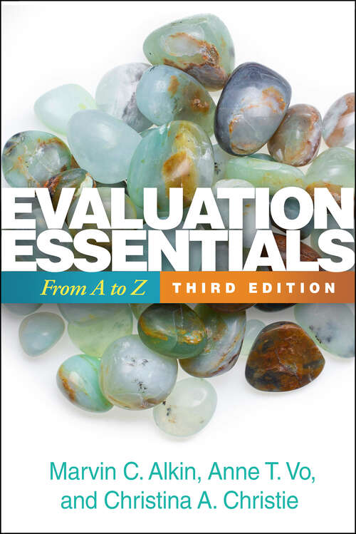 Book cover of Evaluation Essentials: From A to Z (Third Edition)