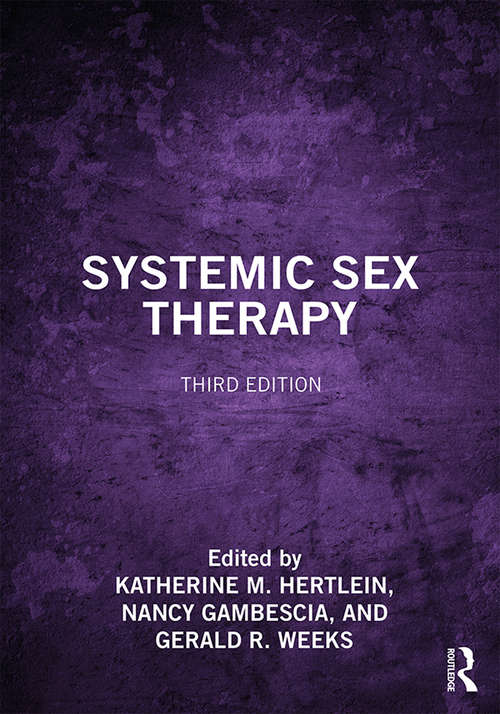Book cover of Systemic Sex Therapy (3)
