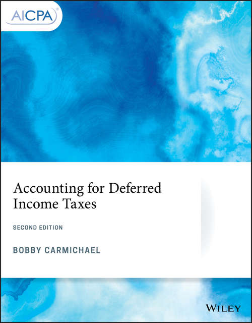 Book cover of Accounting for Deferred Income Taxes (2) (AICPA)