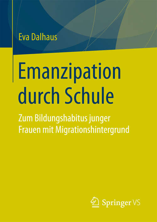 Book cover of Emanzipation durch Schule