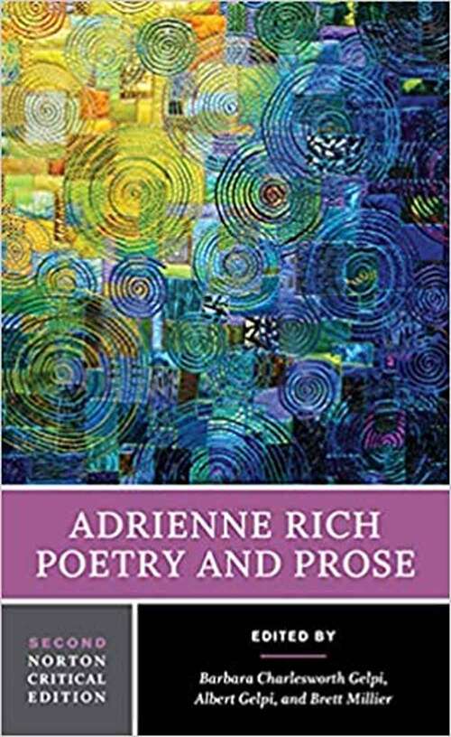 Book cover of Adrienne Rich: Poetry and Prose (Second Eition)