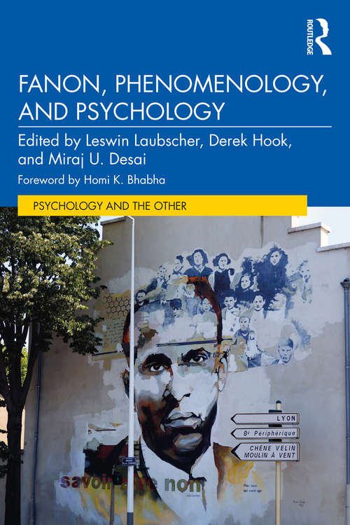 Book cover of Fanon, Phenomenology, and Psychology (Psychology and the Other)