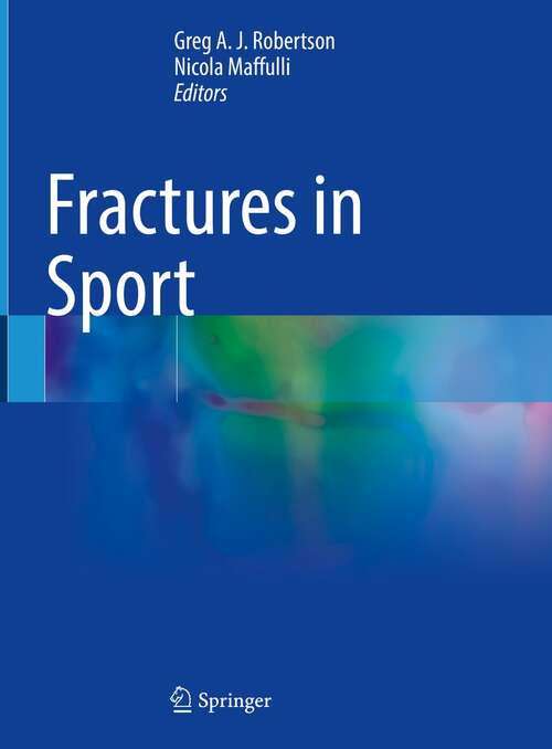 Book cover of Fractures in Sport (1st ed. 2021)