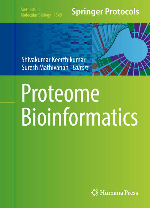 Book cover of Proteome Bioinformatics