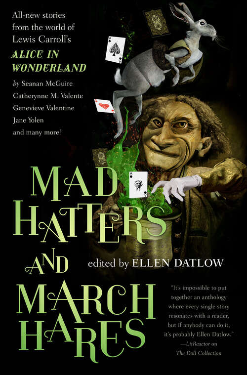 Book cover of Mad Hatters and March Hares: All-New Stories from the World of Lewis Carroll's Alice in Wonderland