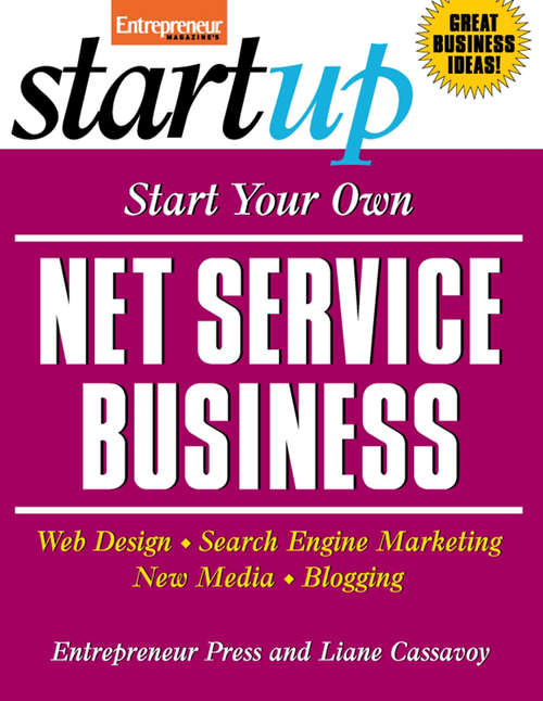 Book cover of Start Your Own Net Service Business