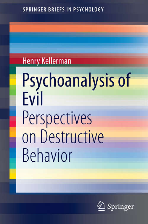 Book cover of Psychoanalysis of Evil