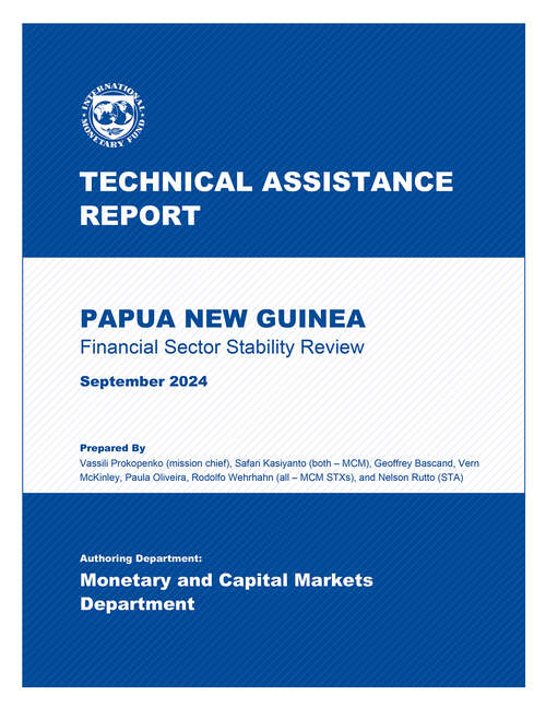 Book cover of Papua New Guinea: Technical Assistance Report-Financial Sector Stability Review