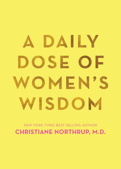 Book cover of A Daily Dose of Women's Wisdom