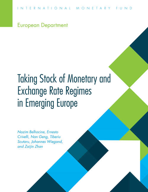 Book cover of Taking Stock of Monetary and Exchange Rate Regimes in Emerging Europe