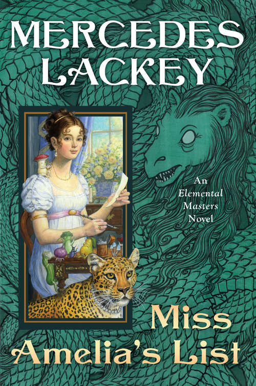 Book cover of Miss Amelia's List (Elemental Masters)