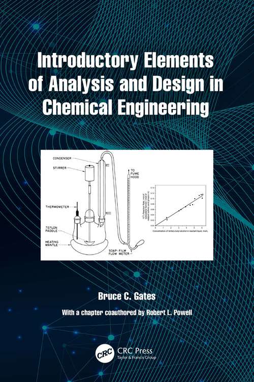 Book cover of Introductory Elements of Analysis and Design in Chemical Engineering