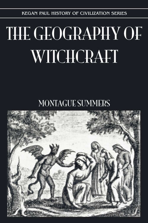 Book cover of Geography Of Witchcraft