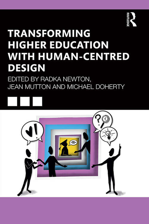 Book cover of Transforming Higher Education With Human-Centred Design