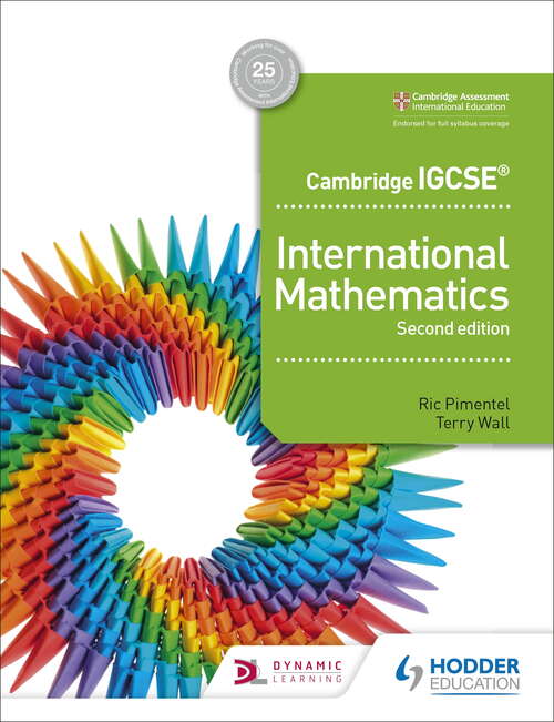 Book cover of Cambridge IGCSE International Mathematics 2nd edition