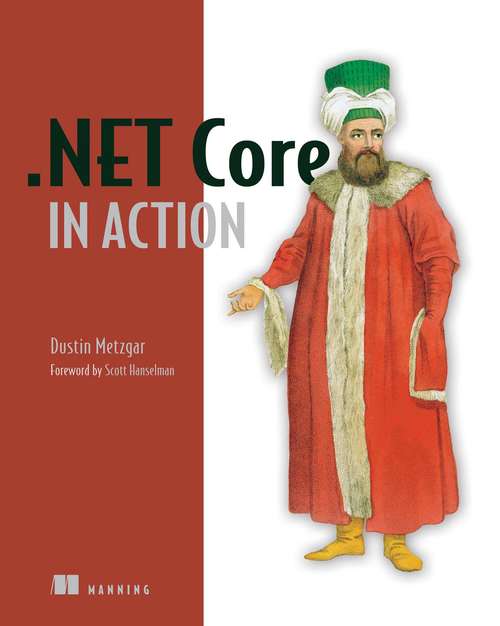 Book cover of .NET Core in Action