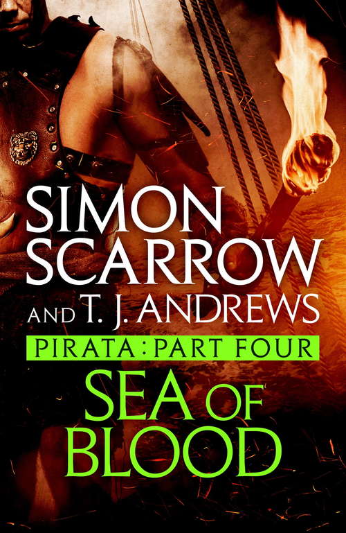 Book cover of Pirata: Sea of Blood: Part four of the Roman Pirata series (Pirata #4)