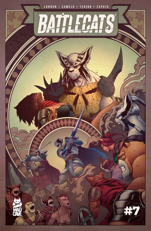 Book cover of Battlecats Vol. 3 #7: Hero Of Legend (Battlecats #18)
