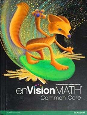 Book cover of Envision Math Grade 6 Common Core