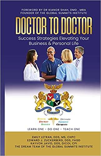 Book cover of DOCTOR TO DOCTOR: Success Strategies Elevating Your Business & Personal Life