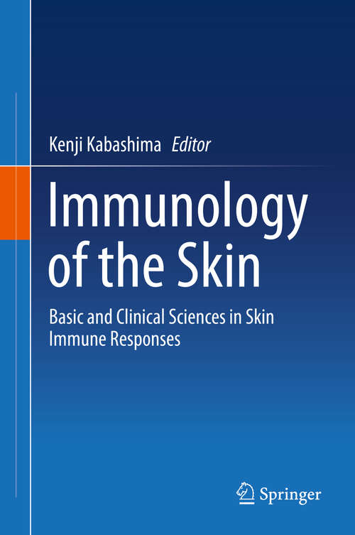 Book cover of Immunology of the Skin