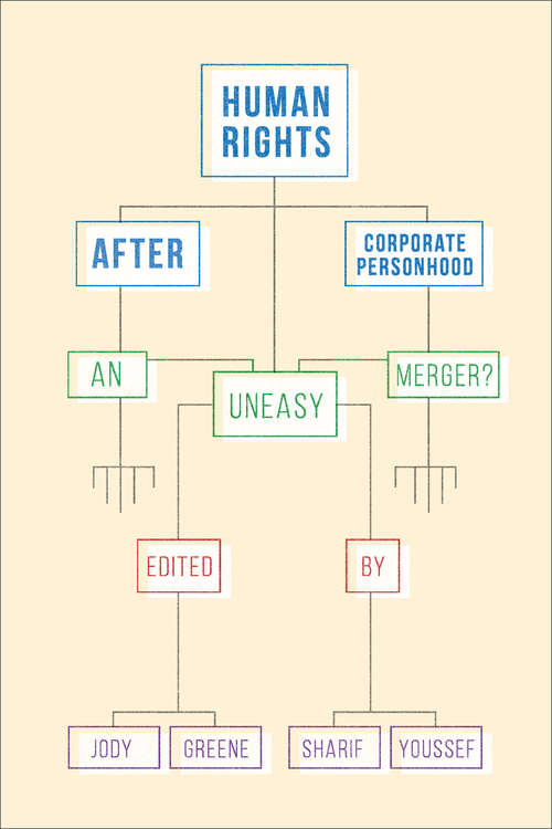 Book cover of Human Rights after Corporate Personhood: An Uneasy Merger?