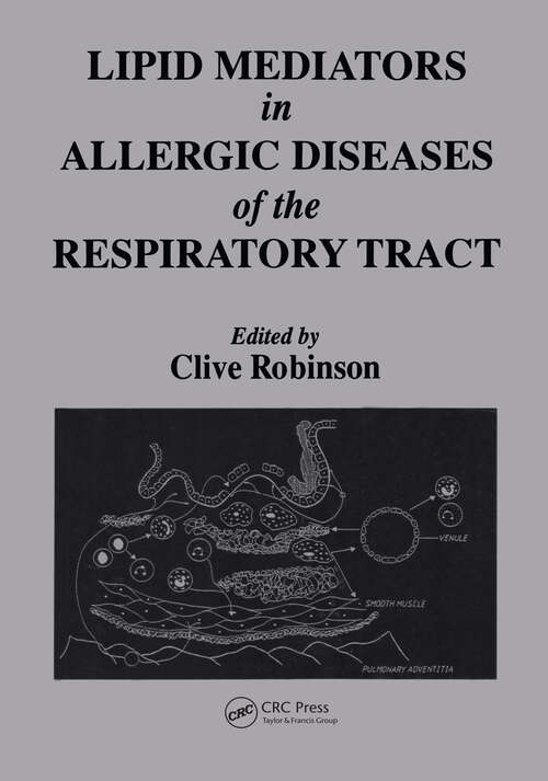 Book cover of Lipid Mediators in Allergic Diseases of the Respiratory Tract