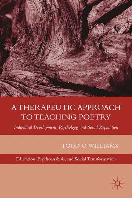 Book cover of A Therapeutic Approach To Teaching Poetry
